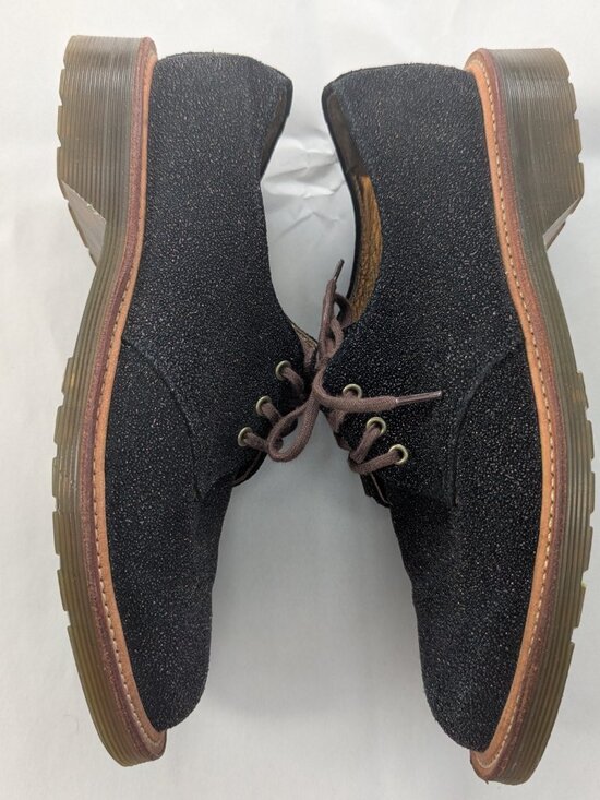 Dr. Martens Farrah 1461 Oxford Black with Gold Glitter | UK 5 / US 6 main image 7